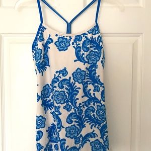Lululemon Athletica Floral Racerback Tank